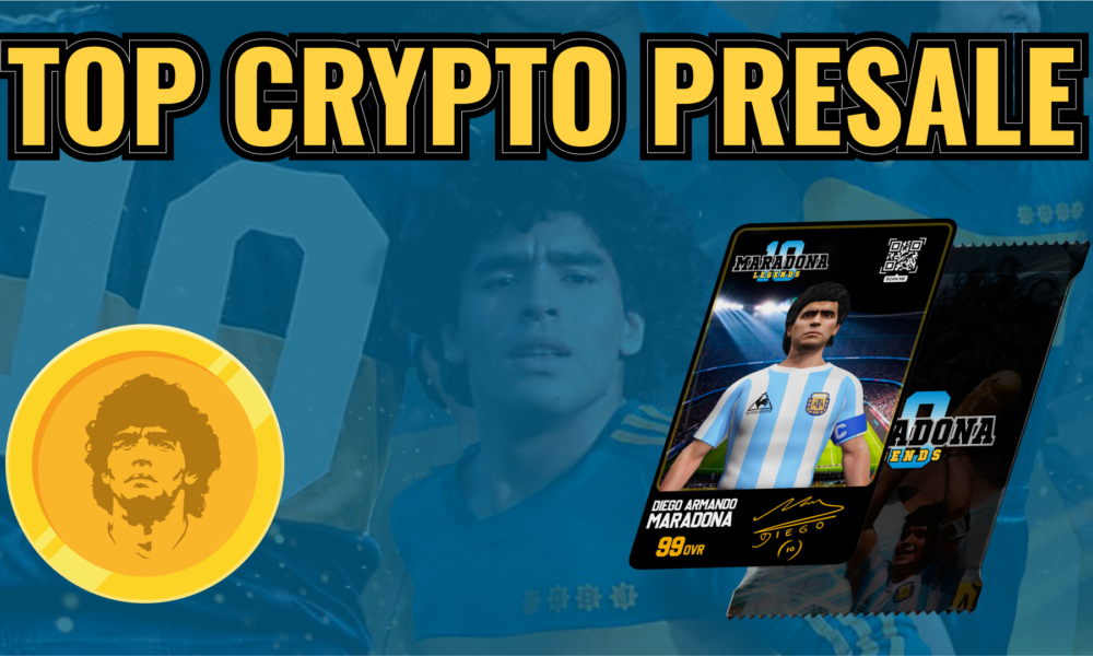 top-crypto-presales:-maradona-legends,-official-representative-of-maradona,-announces-strategic-token-sale-rounds