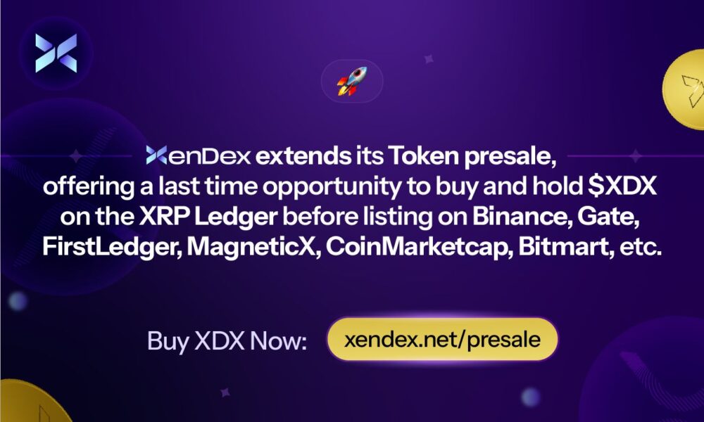 xrp-news:-xdx-token-sales-continue-as-xendex-confirms-various-exchange-listing-negotiations